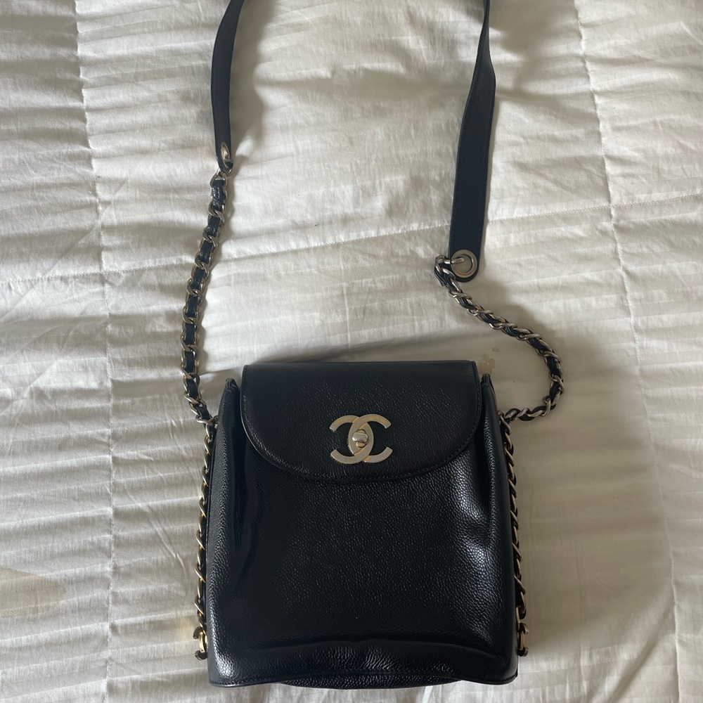 RARE CHANEL black purse
